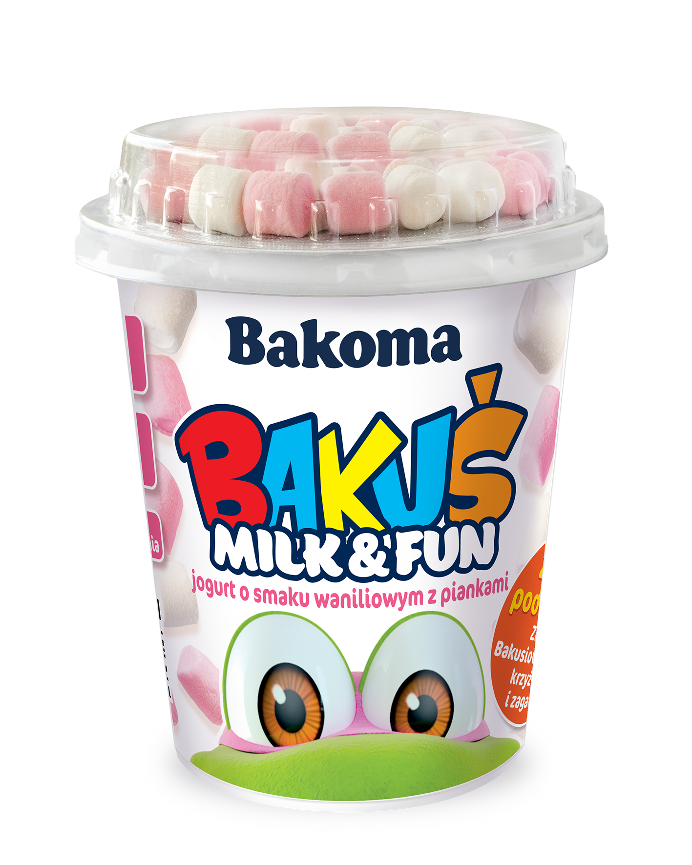 Bakuś Milk & Fun z piankami