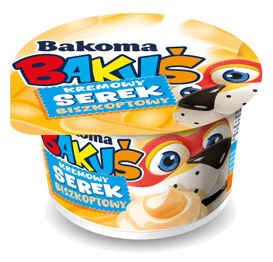 Nowość — Bakuś kremowy serek